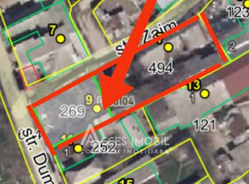 Lot de teren pentru construcții 5.5 ari! Centru, str. Dumbrăvii!: 2