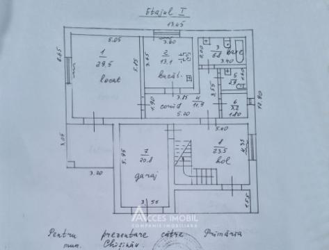 Casă în 2 niveluri! str. Poiana Pinului/Muzelor, Botanica, 272m2 + 7 ari! Euroreparație!: 34