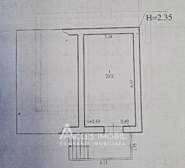 Vilă în 2 nivele, 67m2 + 12 ari! Sîngera, IP Negnic!: 19