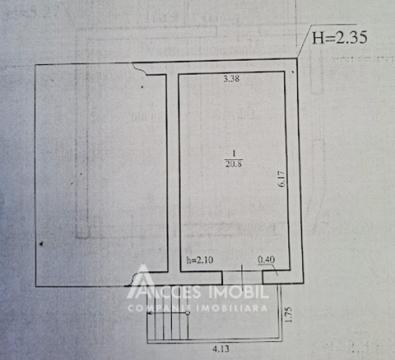 Vilă în 2 nivele, 67m2 + 12 ari! Sîngera, IP Negnic!: 19