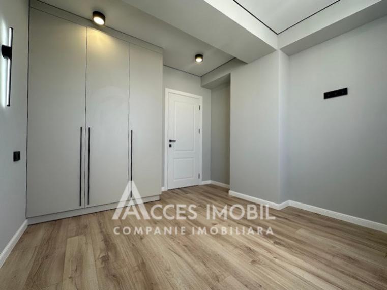 Bloc Nou! str. Cartușa, Durlești, 3 camere + living. Euroreparație!: 4