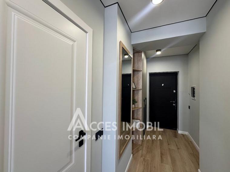 Bloc Nou! str. Cartușa, Durlești, 3 camere + living. Euroreparație!: 6