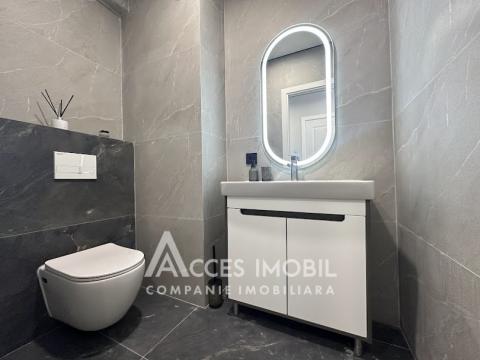 Bloc Nou! str. Cartușa, Durlești, 3 camere + living. Euroreparație!: 8