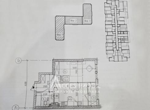 SkyHouse! Botanica, șos. Muncești, 1 cameră + living! Varianta Albă!: 3