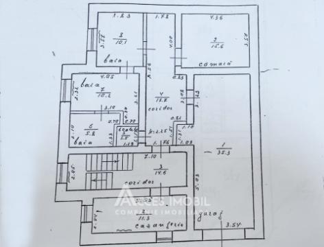 3-х Этажный Дом! ул. Куза Водэ, Ботаника, 430м2 + 8 соток!: 10