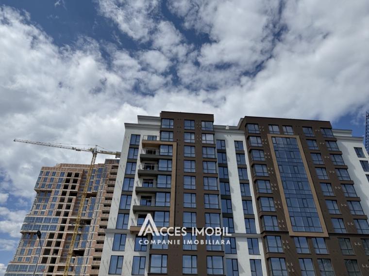 Horus City! Рышкановка, ул. Тудор Владимиреску, 1 комната + гостиная. Белый вариант!: 1