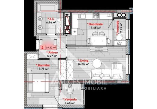 Lagmar! Râșcani, str. Tudor Vladimirescu, 1 cameră + living. Variantă albă!: 1