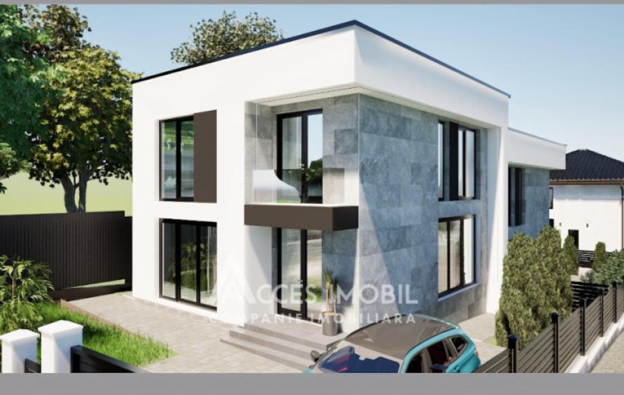 TownHouse în 2 nivele! Durlești, str. Cișmelelor, 145m2 + 3 ari! În Construcție!: 0