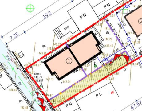 TownHouse în 2 nivele! Durlești, str. Cișmelelor, 145m2 + 3 ari! În Construcție!: 6