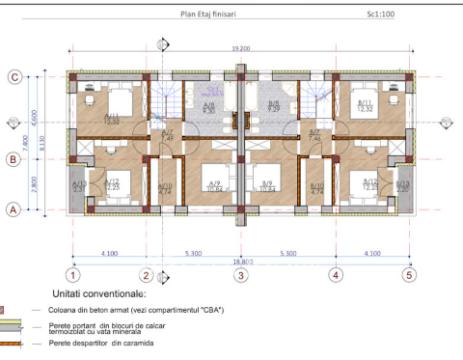 TownHouse în 2 nivele! Durlești, str. Cișmelelor, 145m2 + 3 ari! În Construcție!: 7
