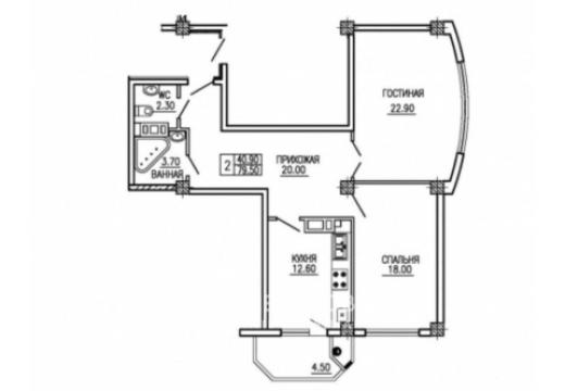 Bloc Nou! Botanica, str. Botanica Veche, 2 camere + living. Euroreparație!: 10