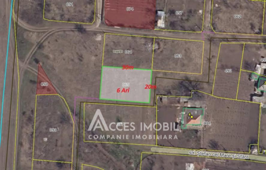 Teren pomicol 6 ari! Buneț, IP!: 4