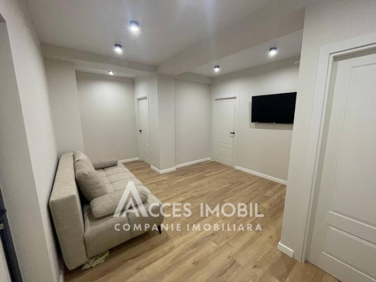 Bloc Nou! str. Cartușa, Durlești, 2 camere + living. Euroreparație!: 2