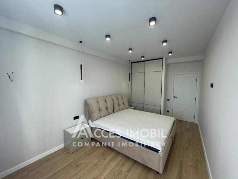 Bloc Nou! str. Cartușa, Durlești, 2 camere + living. Euroreparație!: 4