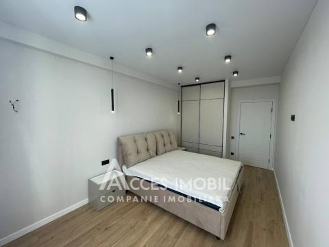 Bloc Nou! str. Cartușa, Durlești, 2 camere + living. Euroreparație!: 4