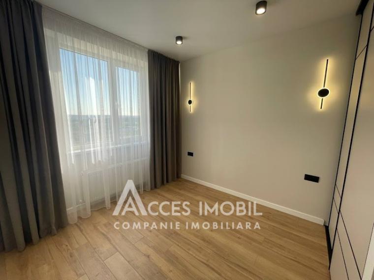 Bloc Nou! str. Cartușa, Durlești, 2 camere + living. Euroreparație!: 5