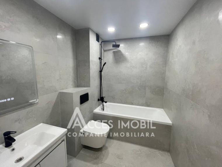 Bloc Nou! str. Cartușa, Durlești, 2 camere + living. Euroreparație!: 6