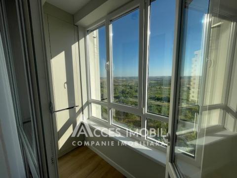 Bloc Nou! str. Cartușa, Durlești, 2 camere + living. Euroreparație!: 7