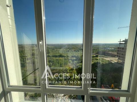 Bloc Nou! str. Cartușa, Durlești, 2 camere + living. Euroreparație!: 8