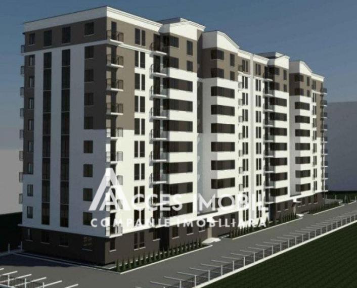 Nicons! Bloc Nou! Durlești, str. Cartușa, 1 cameră + living. Variantă albă!: 1