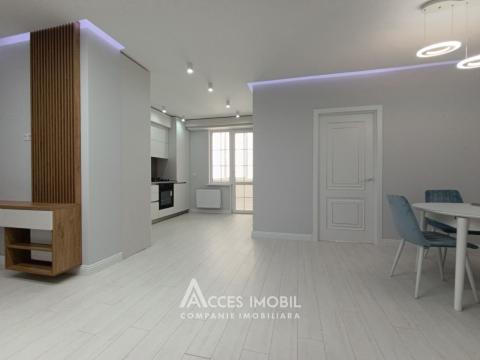 Basconslux! Telecentru, str. Sprâncenoaia, 2 camere + living. Euroreparație!: 5