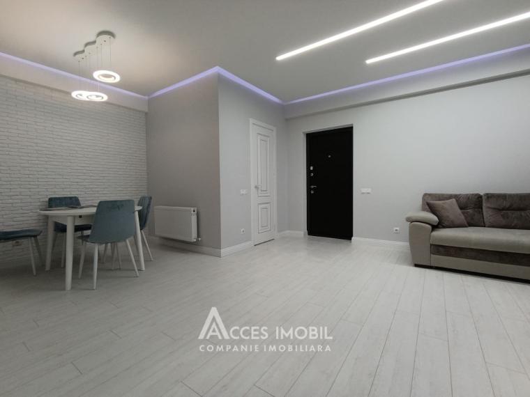 Basconslux! Telecentru, str. Sprâncenoaia, 2 camere + living. Euroreparație!: 6