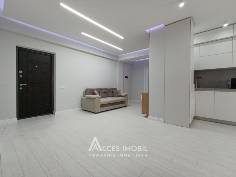 Basconslux! Telecentru, str. Sprâncenoaia, 2 camere + living. Euroreparație!: 8