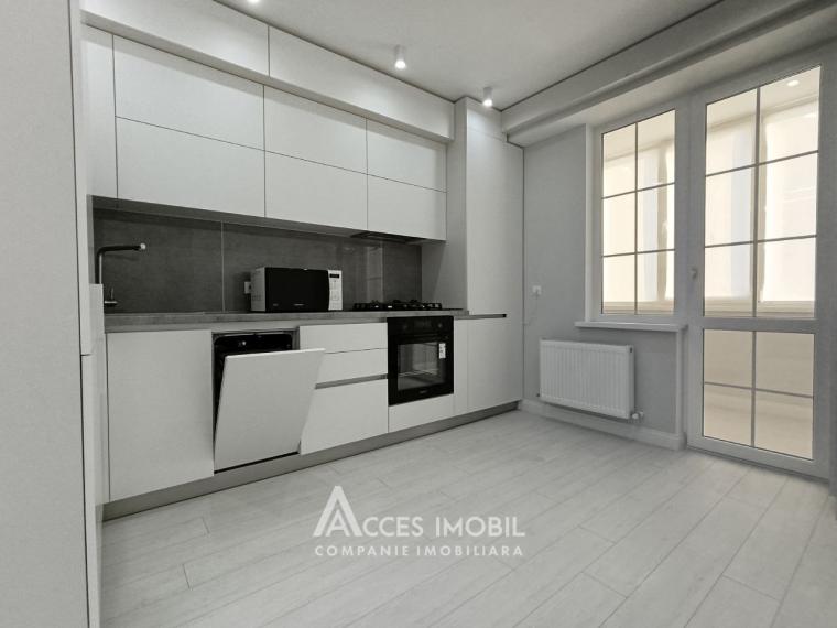 Basconslux! Telecentru, str. Sprâncenoaia, 2 camere + living. Euroreparație!: 3