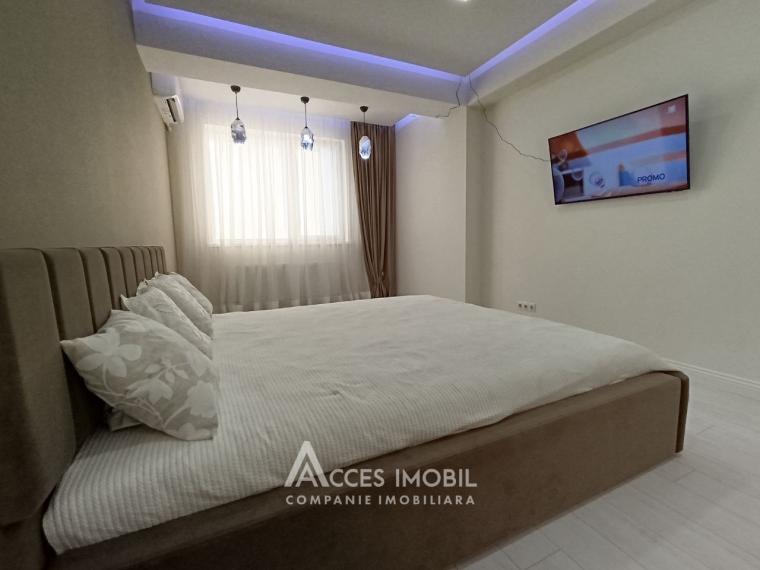 Basconslux! Telecentru, str. Sprâncenoaia, 2 camere + living. Euroreparație!: 11