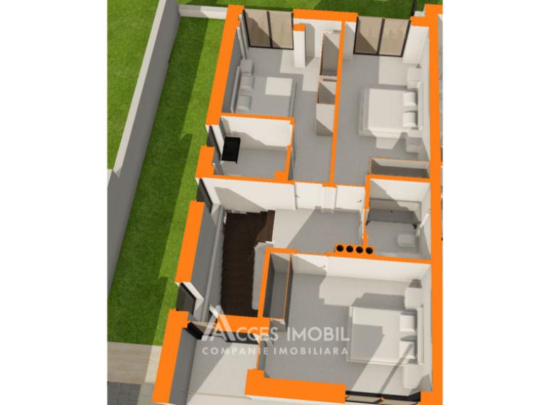 2 floors Duplex! 135m2 + 3 aries! Tohatin, Sfаnta Paraschiva.: 4