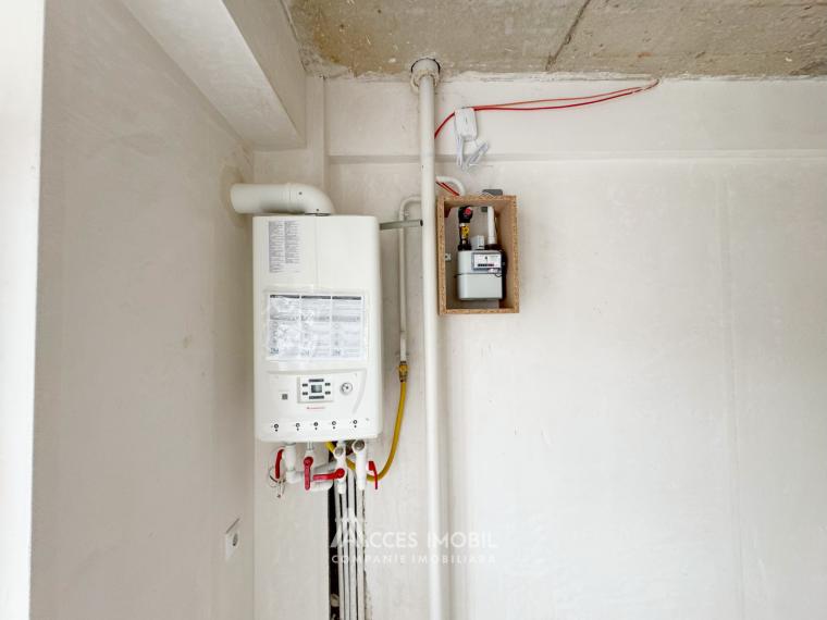 Ecovzor! Poșta Veche, str. Iazului, 1 cameră + living. Variantă albă!: 7