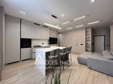 Inamstro! Новострой! Буюканы, ул. Ливиу Деляну, 2 комнаты + гостиная. Евроремонт!: 3