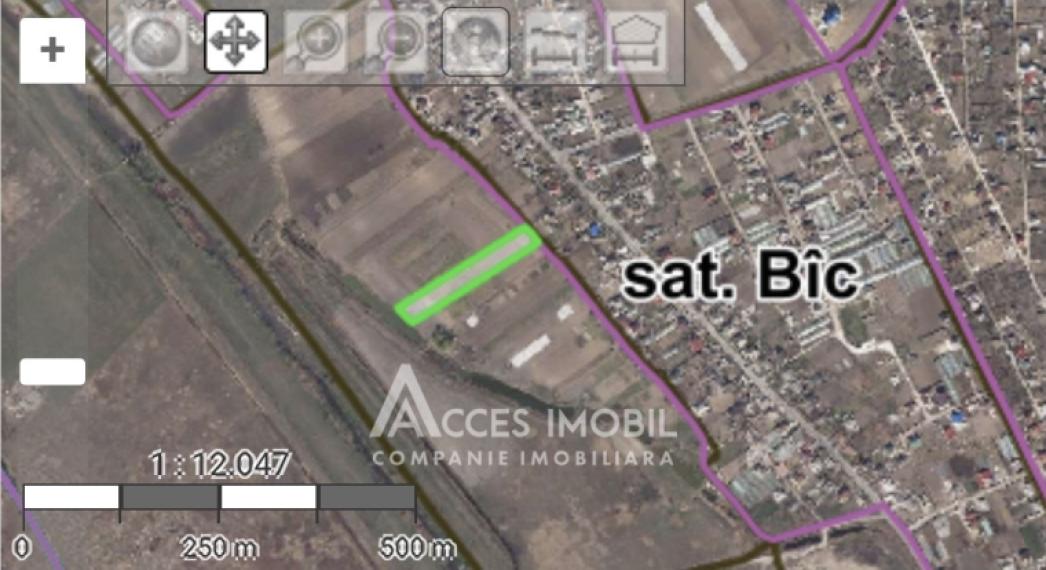 Земля сельскохозяйственного назначения 50 соток! село Бык, ул. Грэдинарилор!: 7