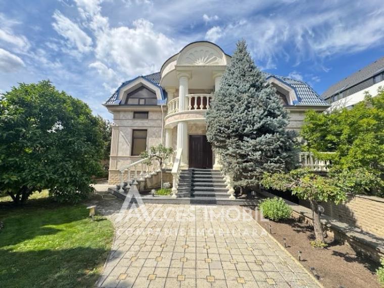 Casă în 3 niveluri! str. Barbu Lăutaru, Buiucani, 350m2 + 6 ari!: 0