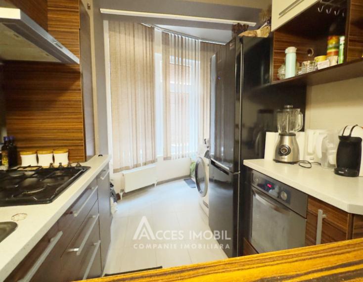 Basconslux! бул. Мирча чел Бэтрын, 1 комнатa + гостиная. Евроремонт!: 3