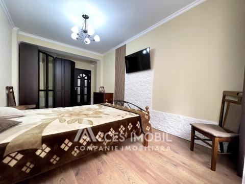 Kirsan! Centru, str. I. C. Suruceanu, 2 camere + living! Euroreparație!: 4