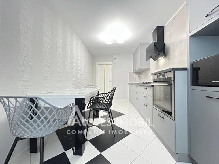 Chirie! Bloc Nou! str. Petru Movilă, Centru, 3 camere. Euroreparație!: 9