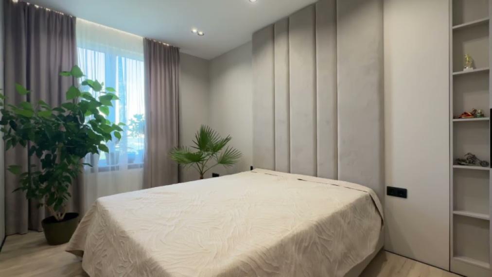 Inamstro! Новострой! Буюканы, ул. Ливиу Деляну, 2 комнаты + гостиная. Евроремонт!: 0