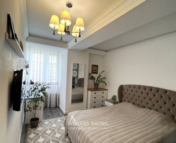 For Rent! New Block! C. Varnav street, Center, 2 rooms + living. Euro repair!