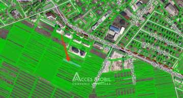 Lot of agricultural land 6 ares! Durlesti, Cartusa street!