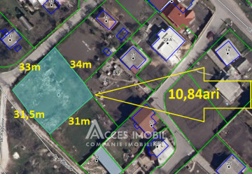 Земельный участок под строительство 11 соток! Гоянул Ноу, ул. Пэдурилор!