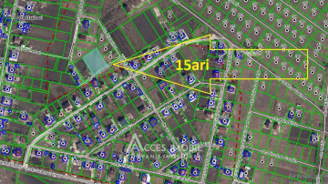 Участок под строительства, 15 соток! Келтуитор, ул. Зидарилор!