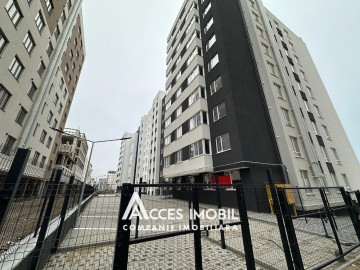 Bloc Nou! Durlești, str. Cartușa, 2 camere + living. Variantă albă!