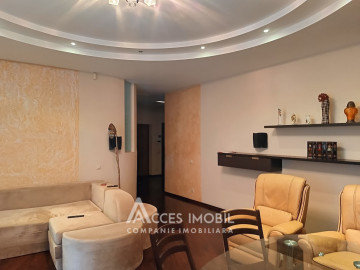 New Block! Center, Alexandru Vlahuta street, 3 rooms + living + terrace!. Euro repair!